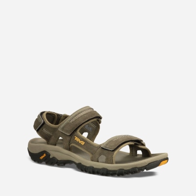 Teva Hudson Men's Khaki Hiking Sandals CA24208 Canada Sale